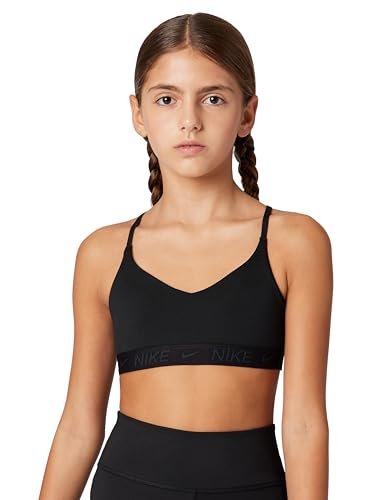 Nike Biustonosz sportowy G Nk Df Indy Bra, Black/Black, FZ5860-010, M