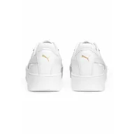 Buty trekkingowe damskie - Sneakersy damskie Carina Street PUMA White Gold - miniaturka - grafika 1