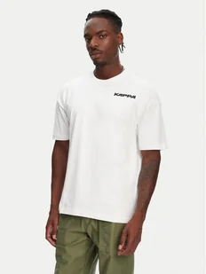 Kappa T-Shirt Nyle 351S5GW Biały Regular Fit - Koszulki męskie - miniaturka - grafika 1