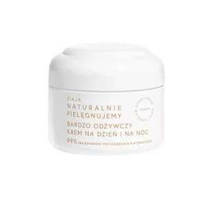 Ziaja NATURALNIE KREM DO TWARZY ODŻYWCZY NA DZIEŃ I NOC 50ML - Kremy do twarzy - miniaturka - grafika 1