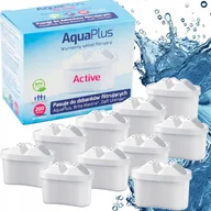 Wkłady filtrujące - Filtr wkład do dzbanka AQUAPHOR AquaPlus 10 szt - miniaturka - grafika 1