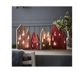 Oświetlenie świąteczne - Markslöjd 705743 - LED Dekoracja bożonarodzeniowa VIEW LED/0,9W/3V drewno/czerwona - miniaturka - grafika 1