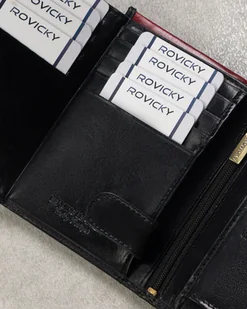 Skórzany Portfel Męski Na Dowód Rejestracyjny Lumarko! - Portfele - miniaturka - grafika 9