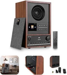 Audizio Canzo Radio internetowe DAB+/FM BT WIFI - Radia - miniaturka - grafika 1