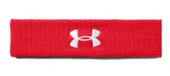 Ściągacze i opaski sportowe - Opaska na głowę Under Armour UA PERFORMANCE Frotka czerwona - miniaturka - grafika 1