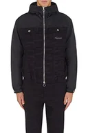 Kurtki męskie - Armani Exchange Męska kurtka żakardowa Camou Denim, naszywka z logo na przodzie, CAMO Jaquard/DEEP, mała - miniaturka - grafika 1