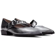 Baleriny - Baleriny damskie z paskiem Hispanitas HI254196 BOLMET-I25 PLOMO R.38 - miniaturka - grafika 1