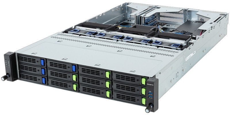 Gigabyte R263-Z35-AAF1 Rev. 3.x Rack Server 2U Single Sockel SP5 6NR263Z35DR000ACF1