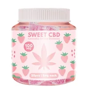 Suplementy naturalne - Żelki CBD 100 mg - Żelki o smaku truskawkowym Sweet CBD - miniaturka - grafika 1