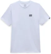 Koszulki męskie - t-shirt VANS LEFT CHEST LOGO II TEE White - miniaturka - grafika 1
