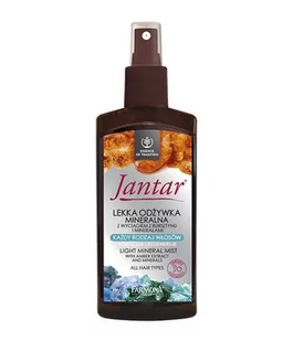 Jantar Lekka odżywka mineralna z wyciągiem z bursztynu i minerałami 200ml - Odżywki do włosów - miniaturka - grafika 1