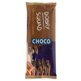 Baton Dobry Squad Choco Salty Caramel, 50 g - Batoniki - miniaturka - grafika 1