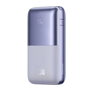 Powerbank Baseus Bipow Pro 20000mAh, 2xUSB, USB-C, 22.5W (fioletowy) - Powerbanki - miniaturka - grafika 4