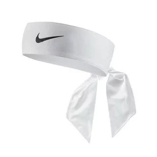 Nike, Opaska na głowę, Dri-FIT Head Tie 3.0 101, biała - Ściągacze i opaski sportowe - miniaturka - grafika 1