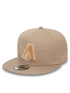 Czapki męskie - New Era Czapka z daszkiem Mlb Patch 950 Diamondbacks 60503482 Beżowy - miniaturka - grafika 1