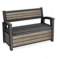 Skrzynie ogrodowe - Uzglabasanas sols Deco Garden Bench 227L Ashwood pelnu peleks 7290112641977 - miniaturka - grafika 1