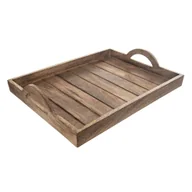 Tace i patery - Drewniana taca do serwowania 30.5x40.5 cm Mango – Orion - miniaturka - grafika 1