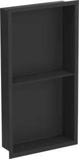Mexen X-Wall-R półka wnękowa z kołnierzem i półką 60 x 30 cm, czarna - 1970603010S - Półki łazienkowe - miniaturka - grafika 1