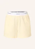 Spodenki damskie - Calvin Klein Szorty Rekreacyjne gelb - miniaturka - grafika 1