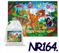 Puzzle - PUZZLE 70 EL. UKŁADANKA PREZENT KSIĘŻNICZKI BAJKI + WORECZEK Z NADRUKIEM - miniaturka - grafika 1