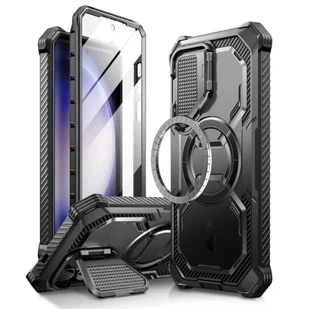 Etui SAMSUNG GALAXY S24 Supcase IBLSN ArmorBox MagSafe czarne - Etui i futerały do telefonów - miniaturka - grafika 6