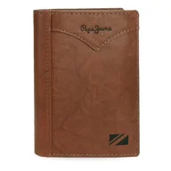 Portfele - Pepe Jeans Pionowa kurtka Portfel z portmonetką Brązowy 8,5x11,5x1 cm Skóra by Joumma Bags, Brązowy brązowy, Talla única, Pionowy portfel z portfelem - miniaturka - grafika 1
