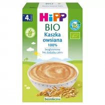 Hipp Kaszka owsiana 100% po 4. miesiącu 200 g Bio - Kaszki dla dzieci - miniaturka - grafika 1