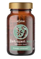 Przeziębienie i grypa - Ekamedica Efime Żeń-szeń 60 Kapsułek - miniaturka - grafika 1