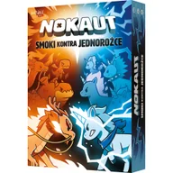 Gry planszowe - Nokaut Smoki kontra Jednorożce, gra planszowa, Rebel - miniaturka - grafika 1