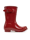 Kalosze damskie - Hunter Kalosze WFS1000RGL Czerwony - miniaturka - grafika 1