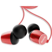 Słuchawki - AIWA ESTM-20RD Czerwony - miniaturka - grafika 1
