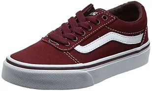 Vans Chłopięce Yt Ward, Sneakersy, Red Canvas Port Royale White 8j7, 27 EU - Buty dla chłopców - miniaturka - grafika 1