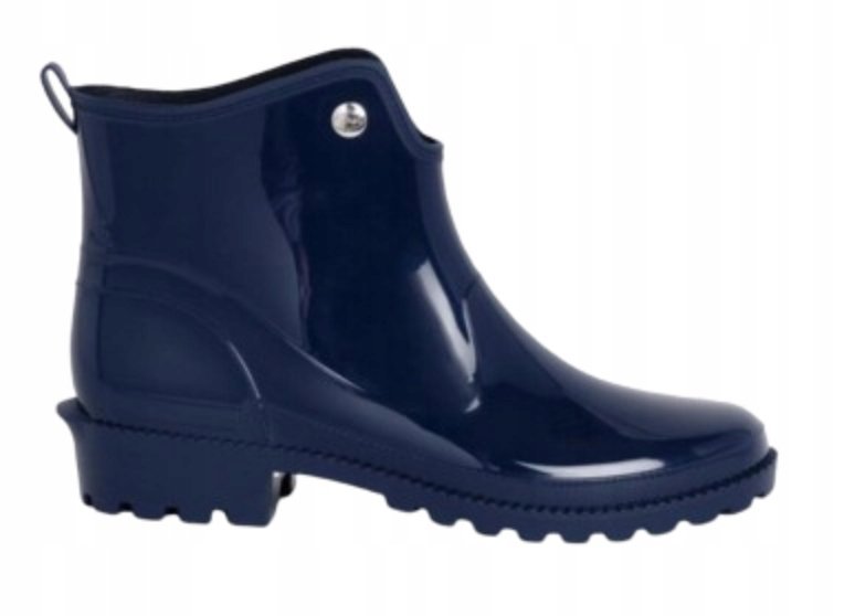 SCHOLL DAMSKIE KALOSZE GRANATOWE WSUWANE NISKIE 39 CWE