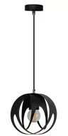 Lampy sufitowe - Lampex Molly lampa wisząca 1-punktowa czarna LPX0097/1 - miniaturka - grafika 1