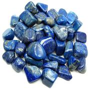 Lapis lazuli, naturalny kamień bębnowany (M / 2,5~3 cm)