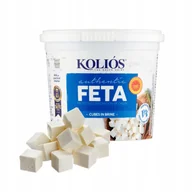 Szybkie dania obiadowe - Grecki ser Feta P.D.O. Kolios Pokrojony w Kostkę Autentyczny Feta z Grecji - miniaturka - grafika 1