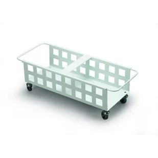 Wózek DURABIN TROLLEY FOR 2x60 do dwóch pojemników 60l biały /1801667010/ DU152 - Wózki magazynowe - miniaturka - grafika 1