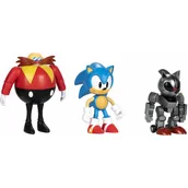 Figurki dla dzieci - BLISTER 3 FIGURAS 30TH ANNIVERSARY SONIC THE HEDGEHOG 10CM - miniaturka - grafika 1