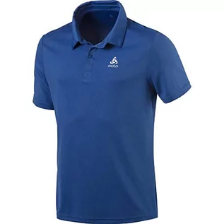 Koszulki męskie - Odlo Męska koszulka polo "cardada", kolor: czarny , rozmiar: 3 XL 222202 - grafika 1