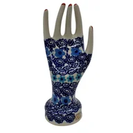 Biżuteria - akcesoria - Ceramiczny stojak na biżuterię Ceramika Bolesławiec - miniaturka - grafika 1