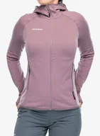 Kurtki narciarskie - Bluza z kapturem damska Mammut Aconcagua ML Hooded Jacket - flux - miniaturka - grafika 1