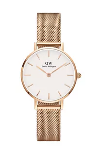 Zegarki damskie - Daniel Wellington zegarek Petite 28 Melrose damski kolor różowy - grafika 1
