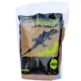 komodo Komodo CaCo3 Sand Caramel - jadalny piasek dla gadów KOM CACO SAND CARME U46058 - Podłoże do terrarium - miniaturka - grafika 1