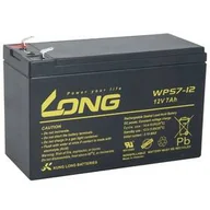 Baterie do zasilaczy awaryjnych UPS - NoName Long 12V 7Ah akumulator kwasowo-ołowiowy F1 PBLO-12V007-F1A - miniaturka - grafika 1