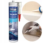 Silikony - Silpac sanitarny TYTAN Euro-line bezbarwny 310 ml SIT-EL-SA-031-XX - miniaturka - grafika 1