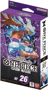 One Piece: The Card Game - ST-26 - Starter Deck - Purple/Black Monkey.D.Luffy Bandai - gra - Gry karciane - miniaturka - grafika 1