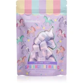 Kosmetyki kąpielowe dla dzieci - Baylis & Harding Beauticology Unicorn musująca kostka do kąpieli zapachy Unicorn Candy 200 g - miniaturka - grafika 1