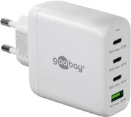 Ładowarki do telefonów - Ładowarka sieciowa 3x USB-C USB 68W Goobay BIAŁA - miniaturka - grafika 1