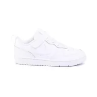 Buty trekkingowe dziecięce - Nike Court Borough Low 2, Biały - miniaturka - grafika 1