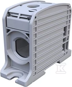Simet Złączka szynowa gwintowa Al/Cu STB 185 (87810) SIMBLOCK szary 81201002 - Kostki, złączki, wtyczki - miniaturka - grafika 1